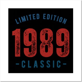 Limited Edition Classic 1989 Posters and Art